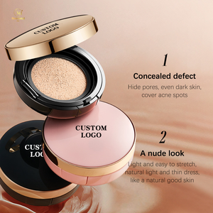 OEMカスタムHALALフルカバーメイクファンデーションBB & CCクリーム防水保湿SPF50 + コンパクトエアクッションファンデーション