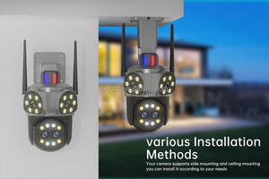 Carecam 10X Zoom 4K telecamera di sicurezza con WiFi per uso esterno CMOS sensore Micro SD Card opzioni di memoria - Product Image 4