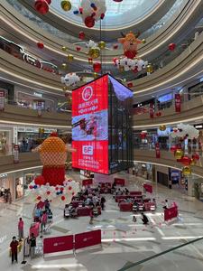 Reklam için yüksek parlaklık 8000cd kapalı şeffaf ekran yüksek şeffaflık LED ekran 70% şeffaf Led paneller - Product Image 5