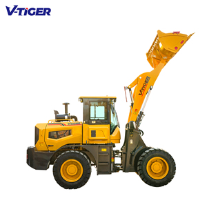 1 Cubic Meter Bucket Capacity Powerful and Fast <strong>Loading</strong> and <strong>Unloading</strong> 4 Wheel Mini <strong>Loaders</strong> - Product Image 2
