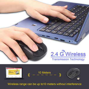 Vendita calda Tablet Computer senza fili Mouse 400/800/1200 DPI Mouse ottico USB 2.4Ghz Mouse portatile senza fili - Product Image 5