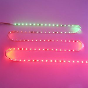 RGBCCT Smart digitale luce LED striscia SMD5050 5 colori RGBWW tagliabile indirizzabile con effetti di programma di animazione di luce di corsa
