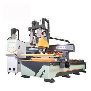 Multi Spindles 4x8 ft <strong>Cnc</strong> Nesting <strong>Router</strong> Wooden Furniture Door Making Machinery <strong>Cnc</strong> 1325 <strong>Machine</strong> Atc Wood <strong>Router</strong> - Product Image 3