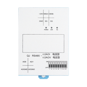 2-canal RS485 salidas analógicas para 0-20mA 0-10V de adquisición de datos RS485 protocolo Modbus RTU de comunicación para Control remoto - Product Image 1