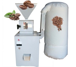 Máquina desgranadora de granos de cacao tostados para quitar granos de cacao, máquina descascaradora de granos de cacao, descascarado, descascaradora, descascarilladora, descascaradora, descascaradora, descascarilladora, descascarilladora - Product Image 1