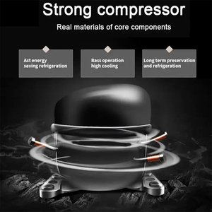 Single-Temperature Open-Door Compressor Pastry Cooler Showcase LED Light Double Door Cake Display Cabinet <strong>Chiller</strong> for Cooling - Product Image 5