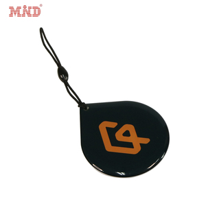 定制射频识别EM4100 TK4100射频识别水晶环氧NFC钥匙扣 - Product Image 5