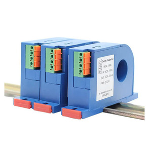 0-1A 5A 10A 500A 100mA Entrada de fuga DC AC Transductores de corriente de efecto Hall Salida 4-20mA 0-10V Potencia de relé 220VAC Sensor de corriente