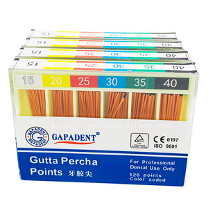 Gapadent Gemaakt Guttapercha Point (Taper Volgende) X1X2X3 Dental Materiaal - Product Image 2