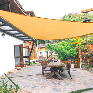 Langlebiger Patio-Outdoor-Vordach Schatten-Segelstoff 70% Dreieck Rechteck und Viereck - Product Image 2