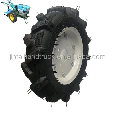 Mini pneu à 9 pouces pour tracteur 3.50 — 6, roue en caoutchouc, pneus agricoles, à chevrons