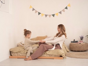 Vloerbed Futonbasis Japans Schrijnwerk Bedframe <span class=keywords><strong>Platform</strong></span> Bed Pallet Bed Laag Profiel Bed Tatami Bed Minimalistisch Houten Slaapkamerbed - Product Image 2