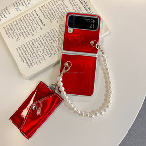 การออกแบบราคาที่แข่งขันกระเป๋าCrossbodyกระเป๋าสะพายมือถือฝาครอบโทรศัพท์มือถือกระเป๋าสําหรับสาวสําหรับSamsung Z Flip 4 - Product Image 6