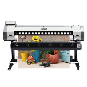 低価格1.6m/5ft 1.8m/ 6ft 4色uvロールツーロール生地プリンター、シングルヘッドxp600/dx5印刷機 - Product Image 1