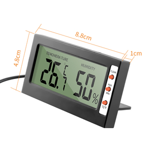 Digital Electronic Hygrometer Thermometer, Household Humidity <strong>Temperature</strong> Meter with Max Min <strong>Temperature</strong> Record <strong>Function</strong> - Product Image 3
