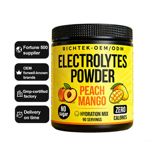 Oem nhãn hiệu riêng 0 calo 0 đường keto điện bột số lượng lớn vitamin tổng hợp đường miễn phí điện giải hydrat hóa bột - Product Image 1