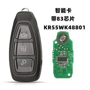 3ボタン433Mhz ID49 ID83キーレスエントリーカーFobリモートキーコードC-Max Mondeoカーニバル用 - Product Image 3
