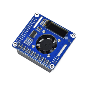 <strong>Raspberry</strong> <strong>PI</strong> 4b Heat dissipation module Fan expansion board PCA9685 <strong>controller</strong> PWM intelligent temperature control