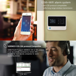 高品质G90B加WIFI GSM智能家居报警安全系统，带触摸屏应用程序控制防盗报警器 - Product Image 2