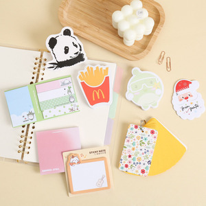 Regalo promocional Regalos Logotipo personalizado Bloque Papelería Notas adhesivas Bloc de notas y PET Bandera Pegatina Combo Marca Promo Set - Product Image 4