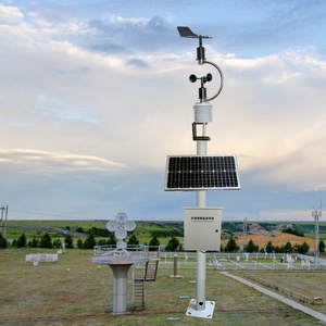Customizable Smart Weather Station CO2 <strong>Temperature</strong> Humidity Pressure Solar Radiation <strong>Sensors</strong> Plastic Material OEM ODM Supported - Product Image 1
