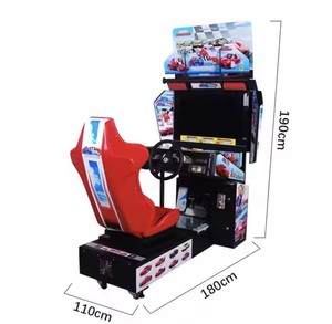 Kommerzielle Fahr spiele Kinder fahren Rennspiele Maschine Münz betriebene Rennsimulator-Spiel maschine - Product Image 3