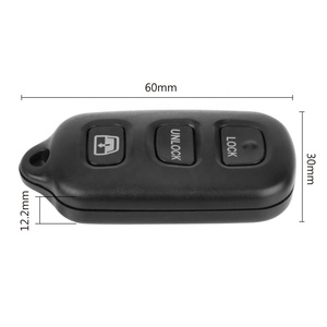 3+1 Button Car <strong>Key</strong> Fob Replacement Remote <strong>Key</strong> Shell for Toyota Avalon Lexus LS400 ES300 SC300 SC400 Vehicle <strong>Key</strong> Accessories - Product Image 2