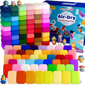 Factory Wholesale 48 Colors 8-10g Super Light <strong>Clay</strong>, Soft &amp; Ultra Light, Modeling <strong>Clay</strong> for Kids with Accessories and Tools - Product Image 6