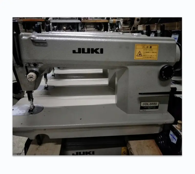 Usado Boa Condição Japão Jukis Industrial Sewing Machine DDL-5550 1-agulha, Máquina Lockstitch