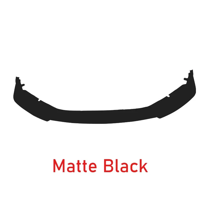 Noir mat (3 pièces)