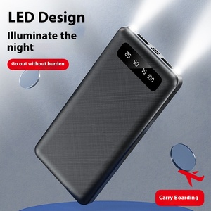 High Capacity 10000mAh Power Bank with LED Display Mini Compact Mobile Power Custom Logo Micro USB <strong>Input</strong> 10W <strong>Output</strong> Perfect Gift - Product Image 5