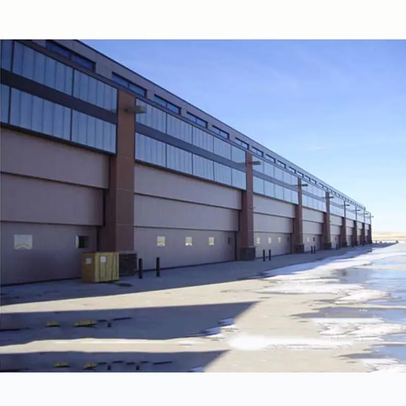 JST – isolation thermique de haute qualité, porte verticale de Garage anodisée pour les usines d'acier et les opérations minérales