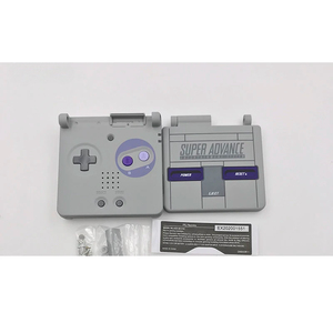 Yedek konut Shell kapak için Gameboy Advance SP GBA SP konut Case kapak vidalar-lim - Product Image 5