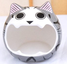 Chat gris S