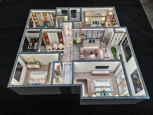 不動産モデル、照明システム付き建築住宅モデル - Product Image 6