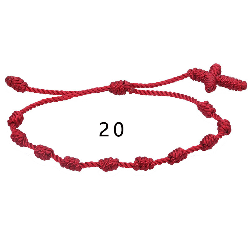 20 rojo oscuro
