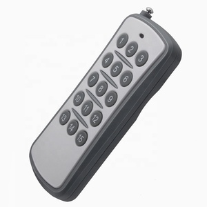 Control remoto RF Código de aprendizaje Personalizado 12-15 teclas Modelo de controles inalámbricos para sistema de alarma - Product Image 4