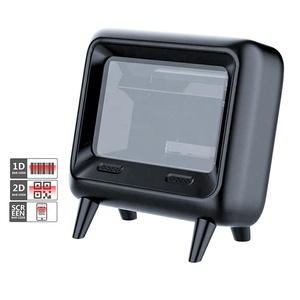 Edoo D61-M yüksek performanslı 2D QR kodu USB barkod tarayıcı yüksek hızlı süpermarket satış için Hands-Free masaüstü okuyucu - Product Image 2