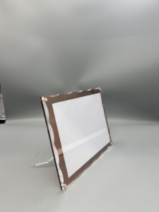 Tùy Chỉnh Tối Giản Đa Mục Đích Acrylic Từ Brown Khung Ảnh Phong Cách Châu Âu Khung Pha Lê Cá Nhân Tùy Chỉnh - Product Image 3