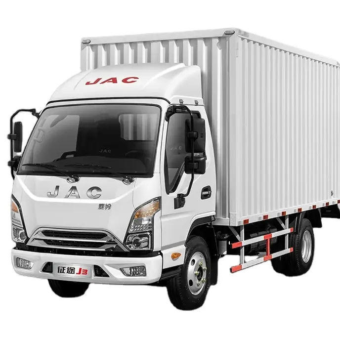 2024 año de Venta caliente JAC Kangling J3 3t 4T 5 toneladas Transporte comercial ligero Entrega Van Camión de carga
