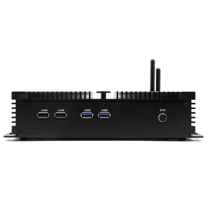 インダストリアルミニPC I5 8250U I7 8550U 2 * RJ45 2.5G Lan HD + VGA Win10 Ubuntu 6 * RS232サポート3G/4Gモジュール組み込みコンピュータストック - Product Image 2