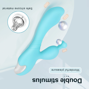 LOTUSIF Parrot-2 One Click <strong>Climax</strong> Accelerating Eight Frequency Double Head Vibration Rabbit Vibrator for Woman - Product Image 3