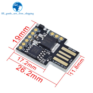 TZT Blau Schwarz TINY85 Digi spark Kickstarter Micro Development Board ATTINY85-Modul für Arduino IIC I2C USB - Product Image 3
