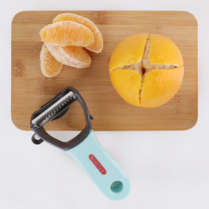 Hot Selling Easy Use and Clean Manually Food <strong>Cutter</strong> <strong>4</strong> in <strong>1</strong> <strong>Multi</strong>-Functional Peeler Kitchen Gadget