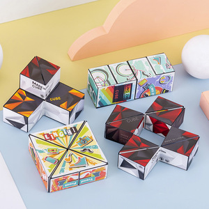 Cross-Border New 3D Mini for <strong>Rubik's</strong> Cube Geometric Puzzle Decompression Educational <strong>Toys</strong> Box Packing for Wholesale - Product Image 4