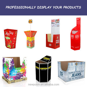 Giá Trưng Bày Bìa Cứng Khuyến Mại Bán Lẻ Để Làm Quà Tặng Thẻ Thực Phẩm Đồ Ăn Vặt Kẹo Uống Thức Ăn Cho Chó Tấm Bìa Cứng Bán Lẻ Màn Hình POP Trên Sàn - Product Image 4