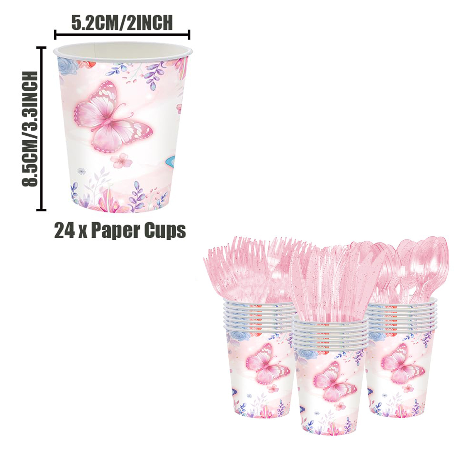 24pcs papercups