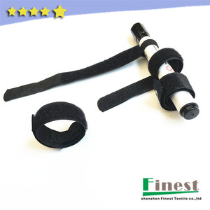 Bridas de nailon con logotipo personalizado, impresas, directo de fábrica, con gancho y bucle elástico, sin caídas - Product Image 5