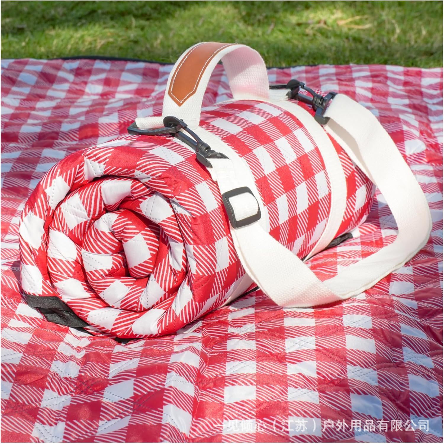 Red mesh (polyester-cotton shoulder bag)
