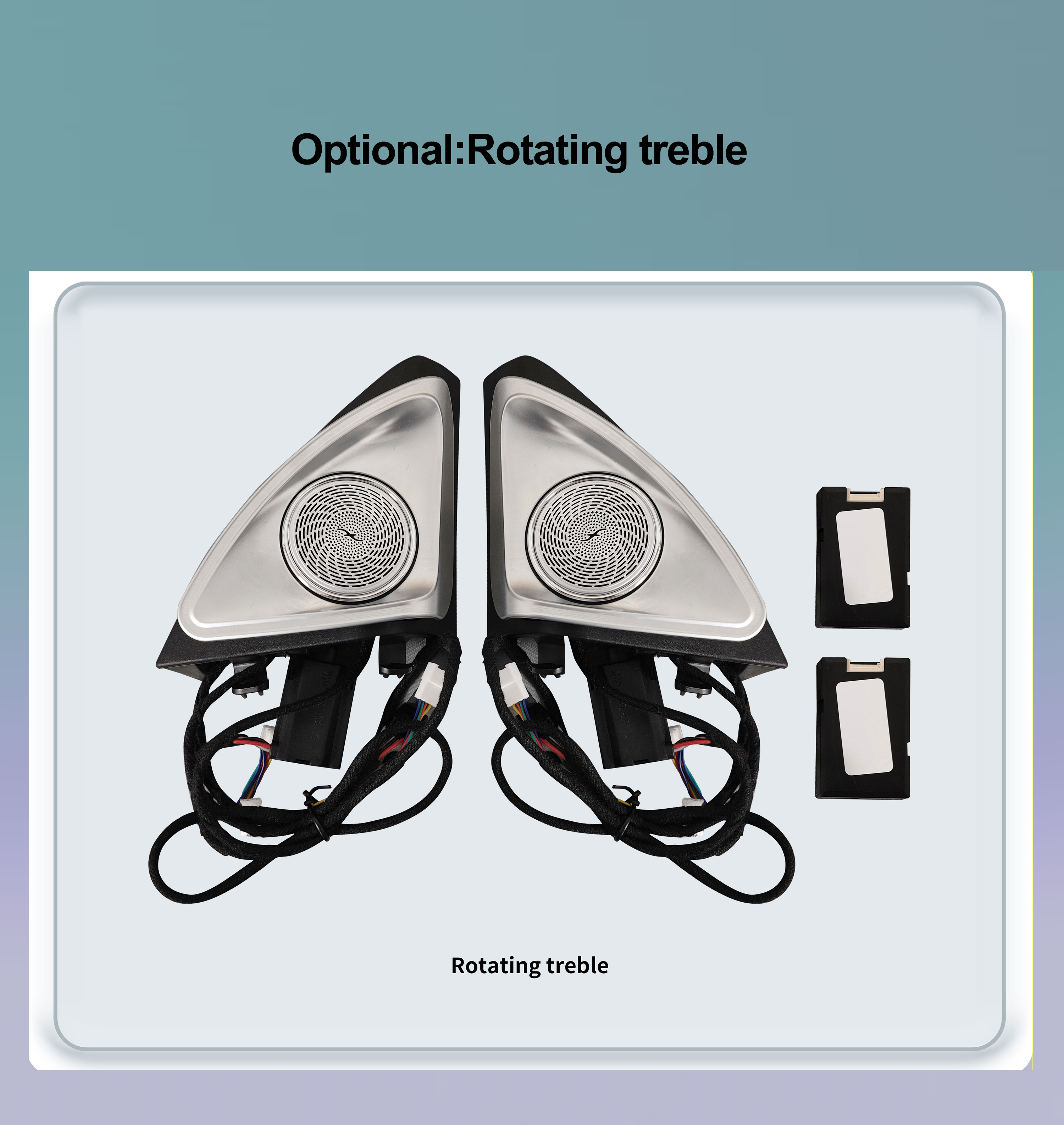 Optional:Rotating treble